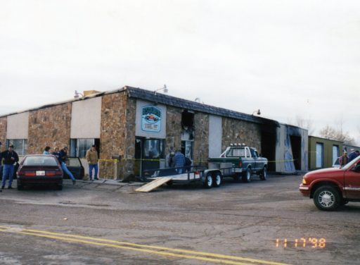 Burnt Building